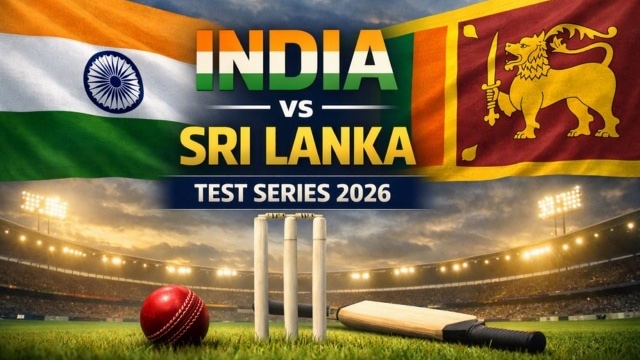 India vs Sri Lanka Test Series 2026: Full Schedule, Squads & Live Streaming