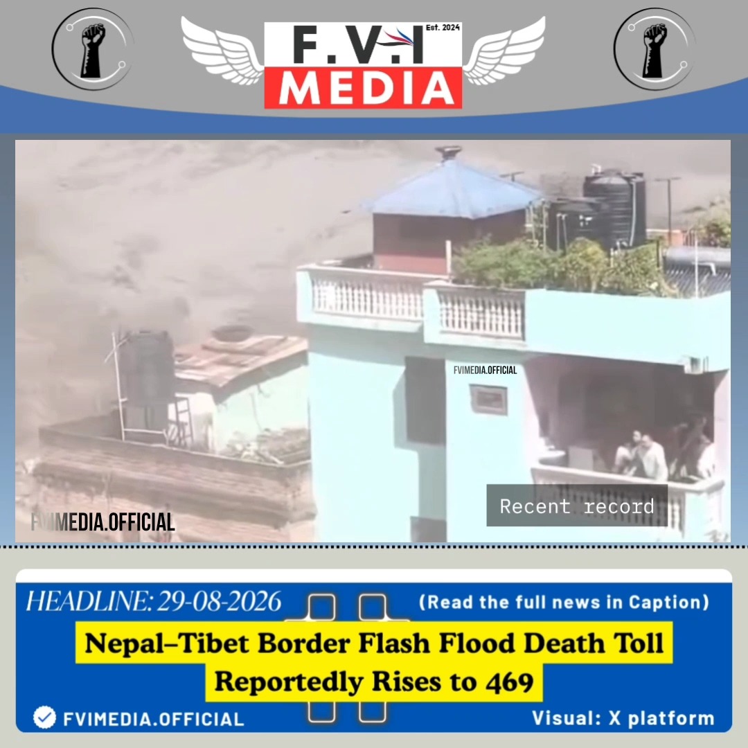 Catastrophic Floods Hit Nepal–Tibet Border, Thousands Affected